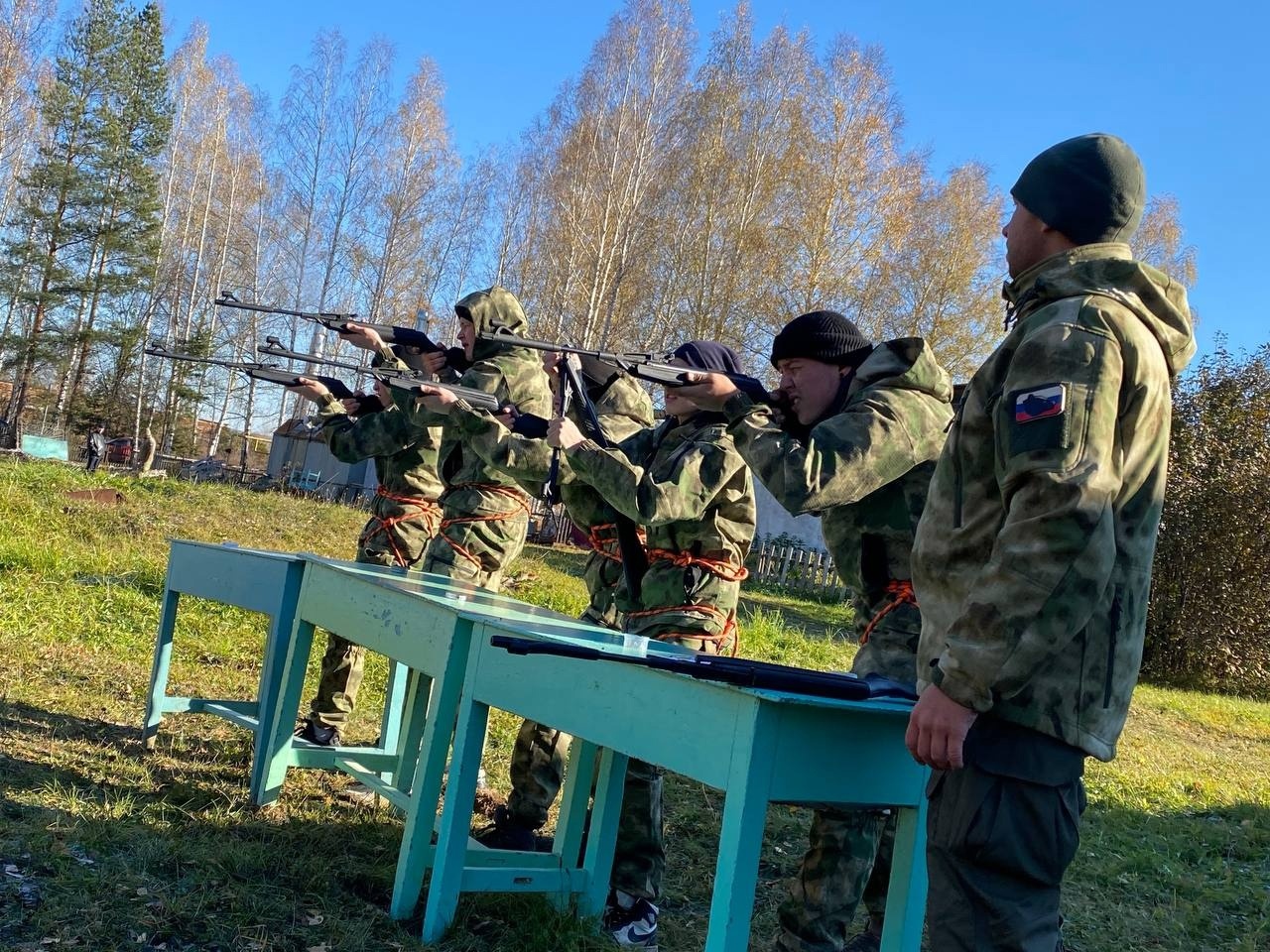 Районная военно-спортивная эстафета «Тяжело в учении - легко в бою»..